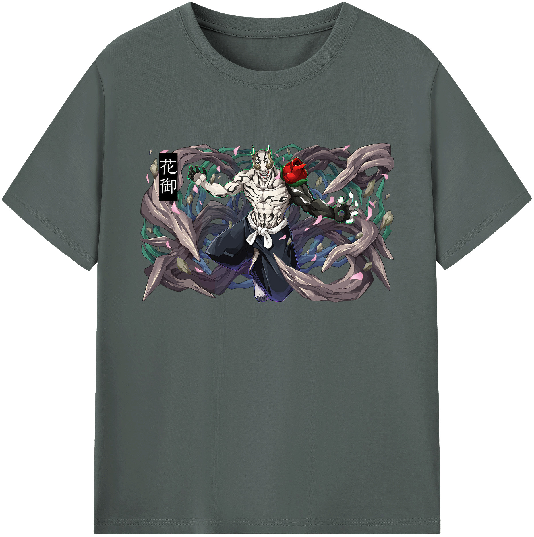 （画像用） 呪術廻戦 Jujutsu Kaisen 綿100％ メンズ半袖Tシャツ｜肌触りやわらか＆通気性